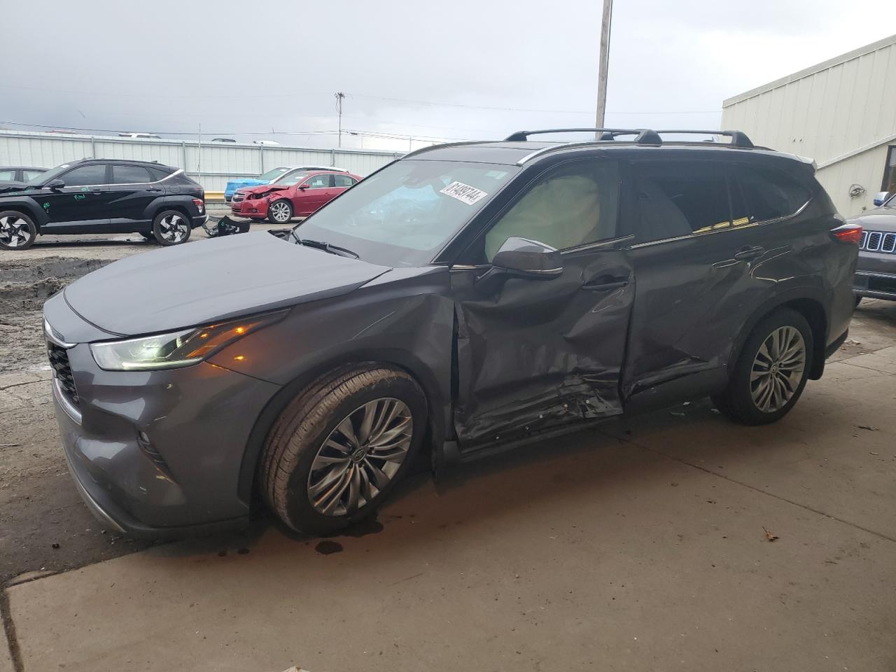 2022 TOYOTA HIGHLANDER PLATINUM VIN:5TDFZRBHXNS234447
