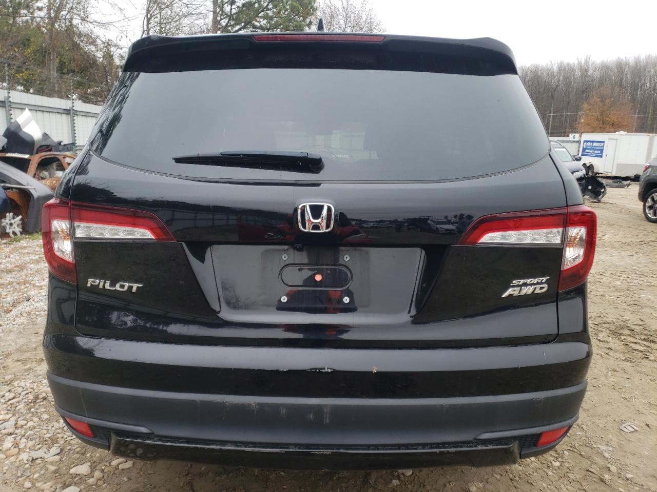 2022 HONDA PILOT SPORT VIN:5FNYF6H39NB059284