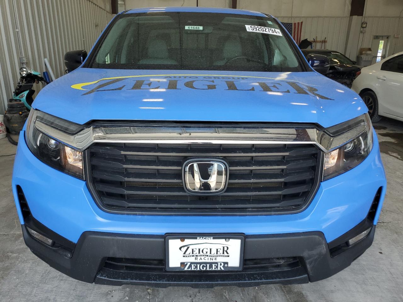 2022 HONDA RIDGELINE RTL VIN:5FPYK3F54NB026411