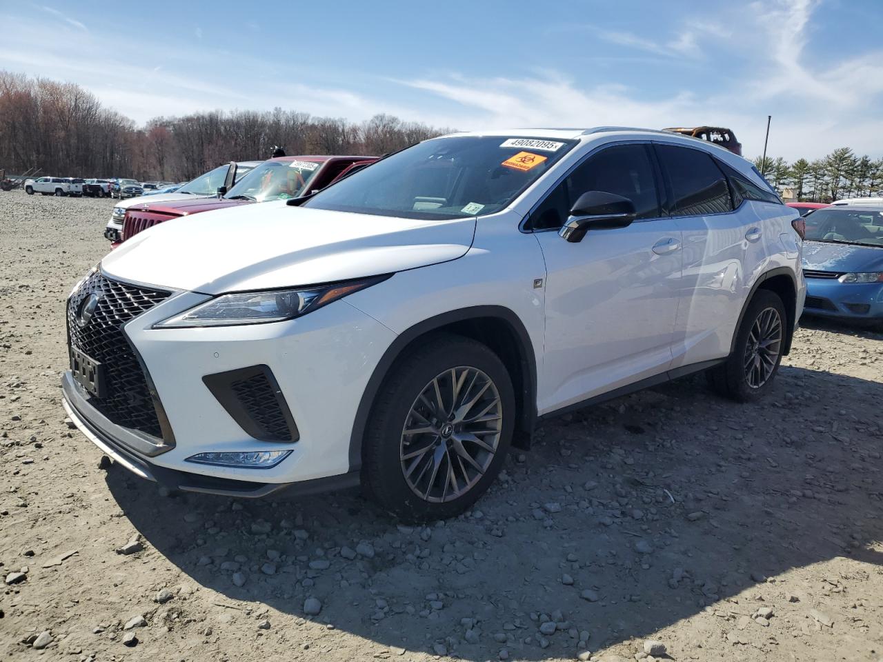 2022 LEXUS RX 350 F SPORT VIN:2T2SZMDA7NC324175