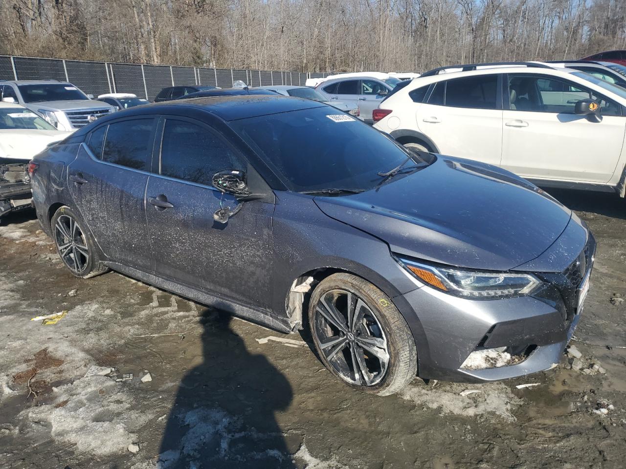 2022 NISSAN SENTRA SR VIN:3N1AB8DV9NY272243