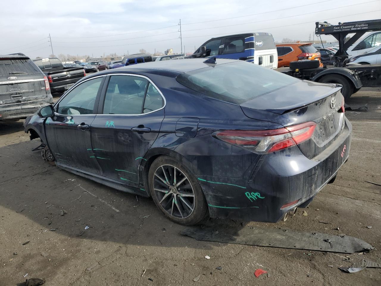2022 TOYOTA CAMRY NIGHT SHADE VIN:4T1G31AKXNU576315