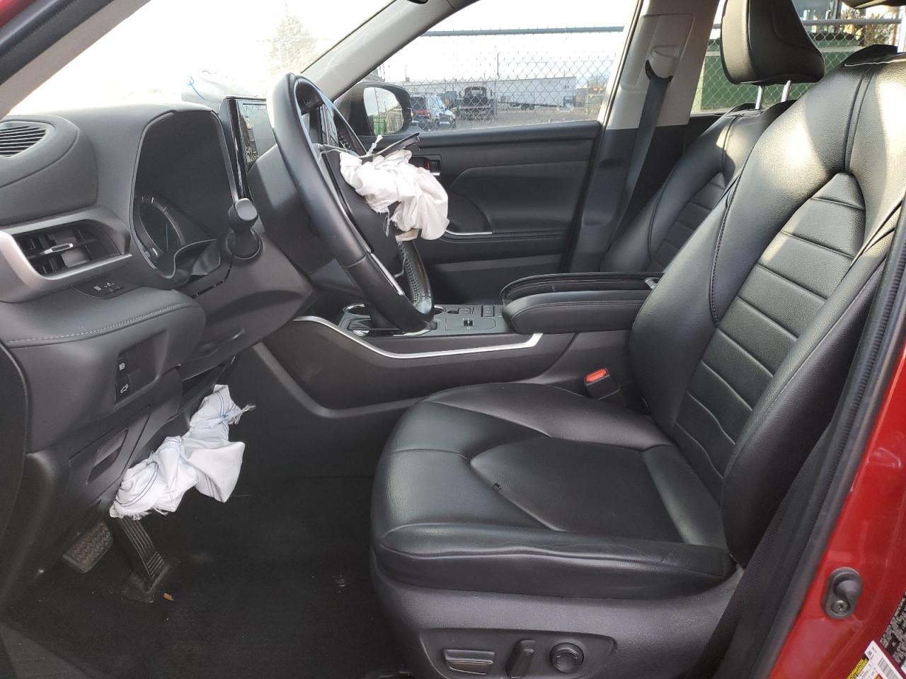 2022 TOYOTA HIGHLANDER HYBRID XLE VIN:5TDGBRCH0NS543478