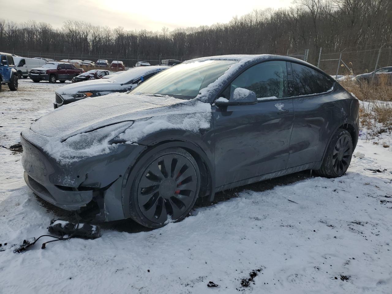 2022 TESLA MODEL Y  VIN:7SAYGDEF6NF377267