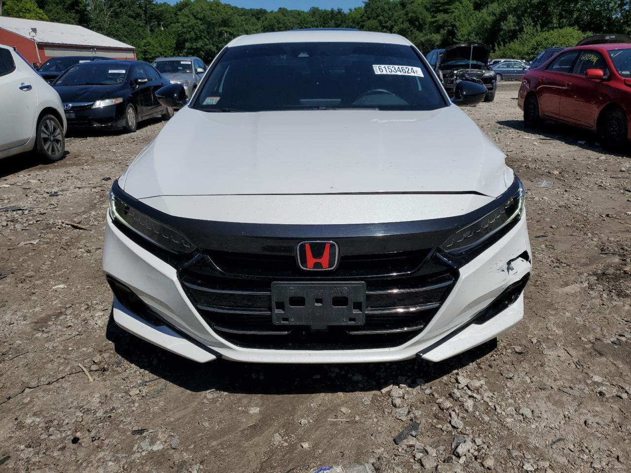 2022 HONDA ACCORD SPORT VIN:1HGCV1F35NA009494