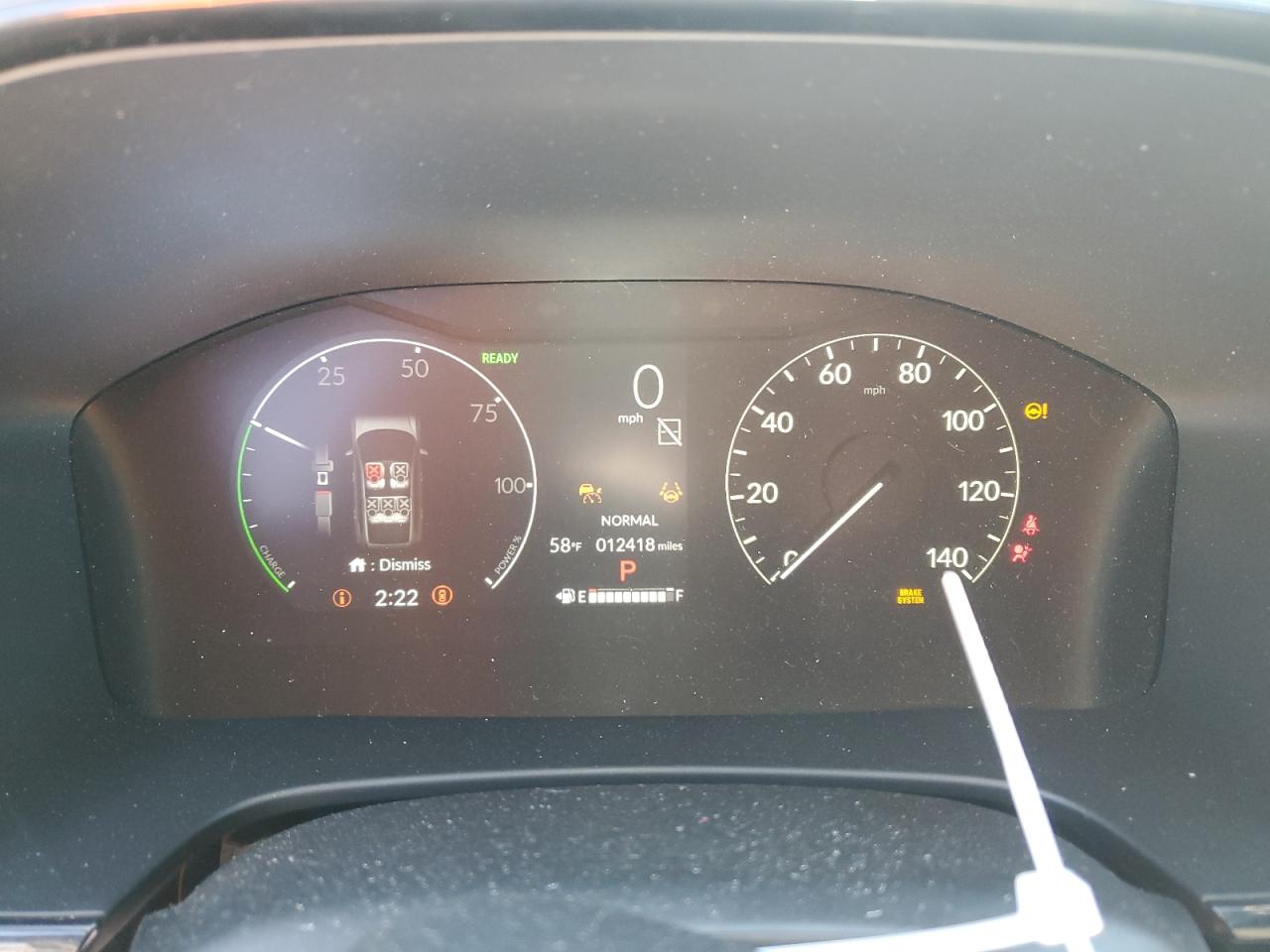 2024 HONDA CR-V SPORT VIN:5J6RS6H57RL009238