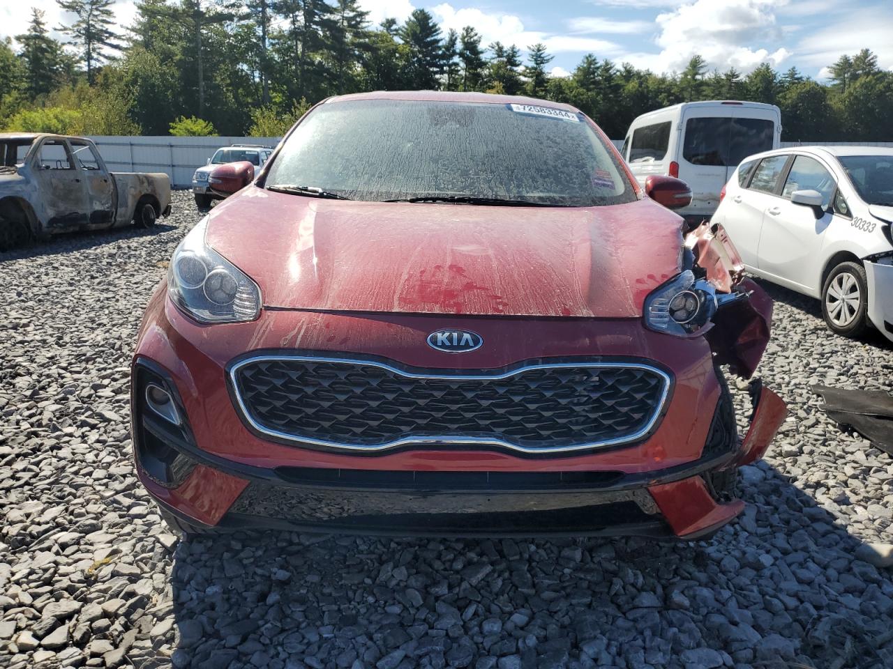 2022 KIA SPORTAGE LX VIN:KNDPMCAC0N7018591