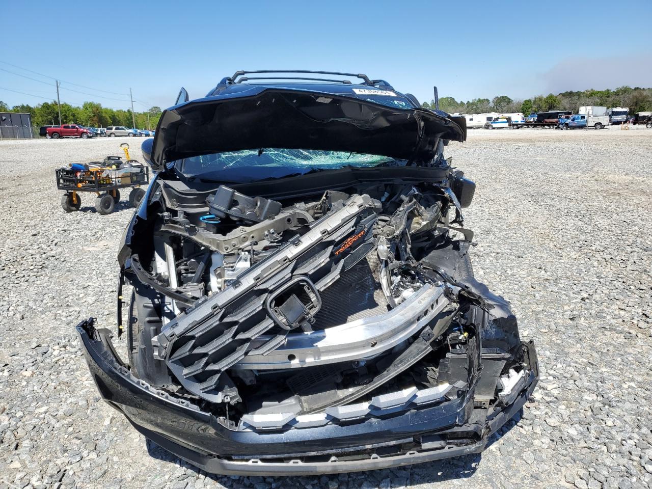 2022 HONDA PASSPORT TRAIL SPORT VIN:5FNYF8H68NB005528