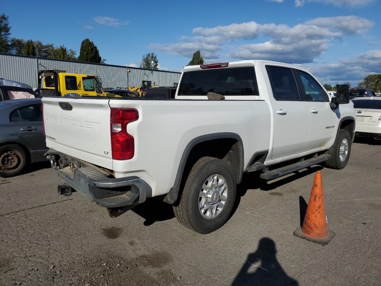 2022 CHEVROLET SILVERADO K2500 HEAVY DUTY LT VIN:1GC1YNEY5NF321349