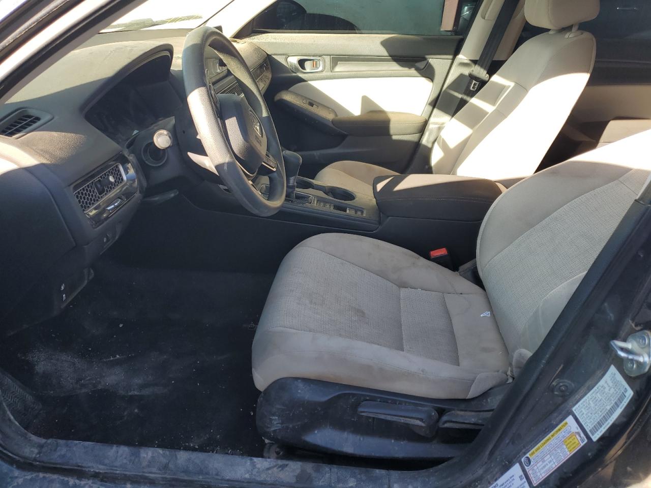 2022 HONDA CIVIC LX VIN:2HGFE2F22NH543466