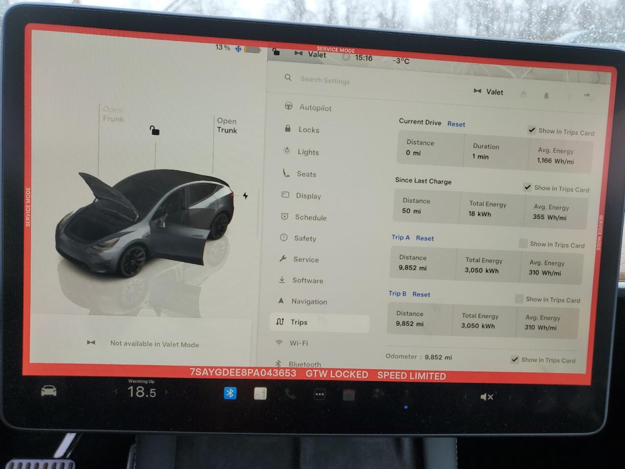 2023 TESLA MODEL Y  VIN:7SAYGDEE8PA043653
