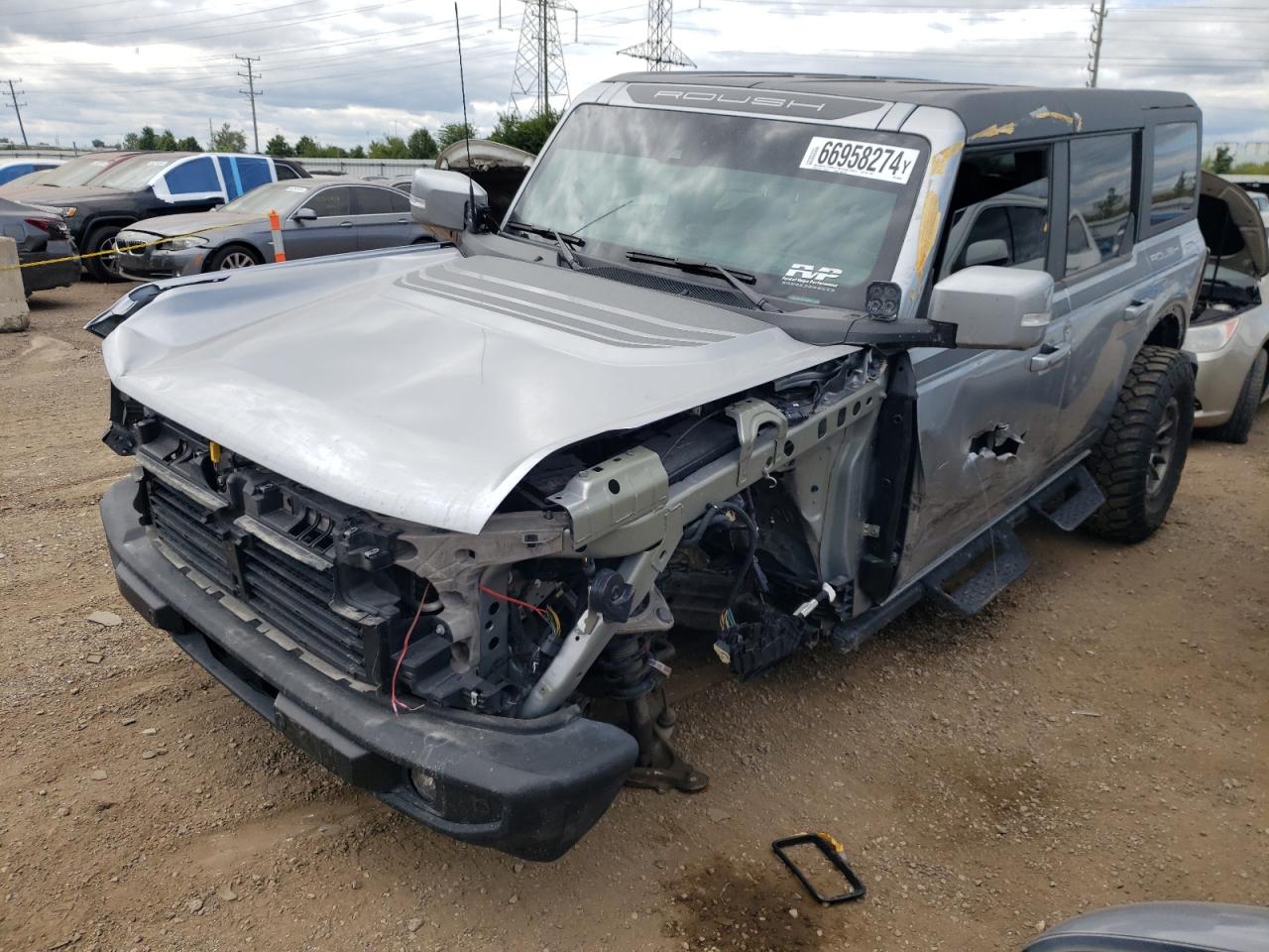 2023 FORD BRONCO BASE VIN:1FMEE5BP0PLB09805