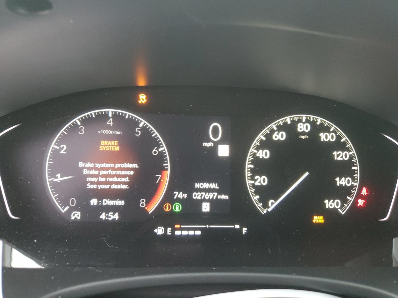 2022 HONDA CIVIC SPORT VIN:19XFL2H85NE022906