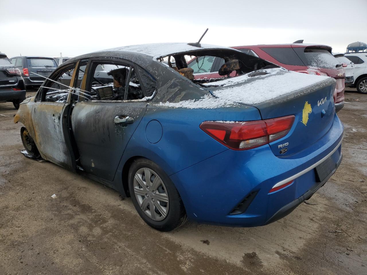 2023 KIA RIO LX VIN:3KPA24AD0PE586935