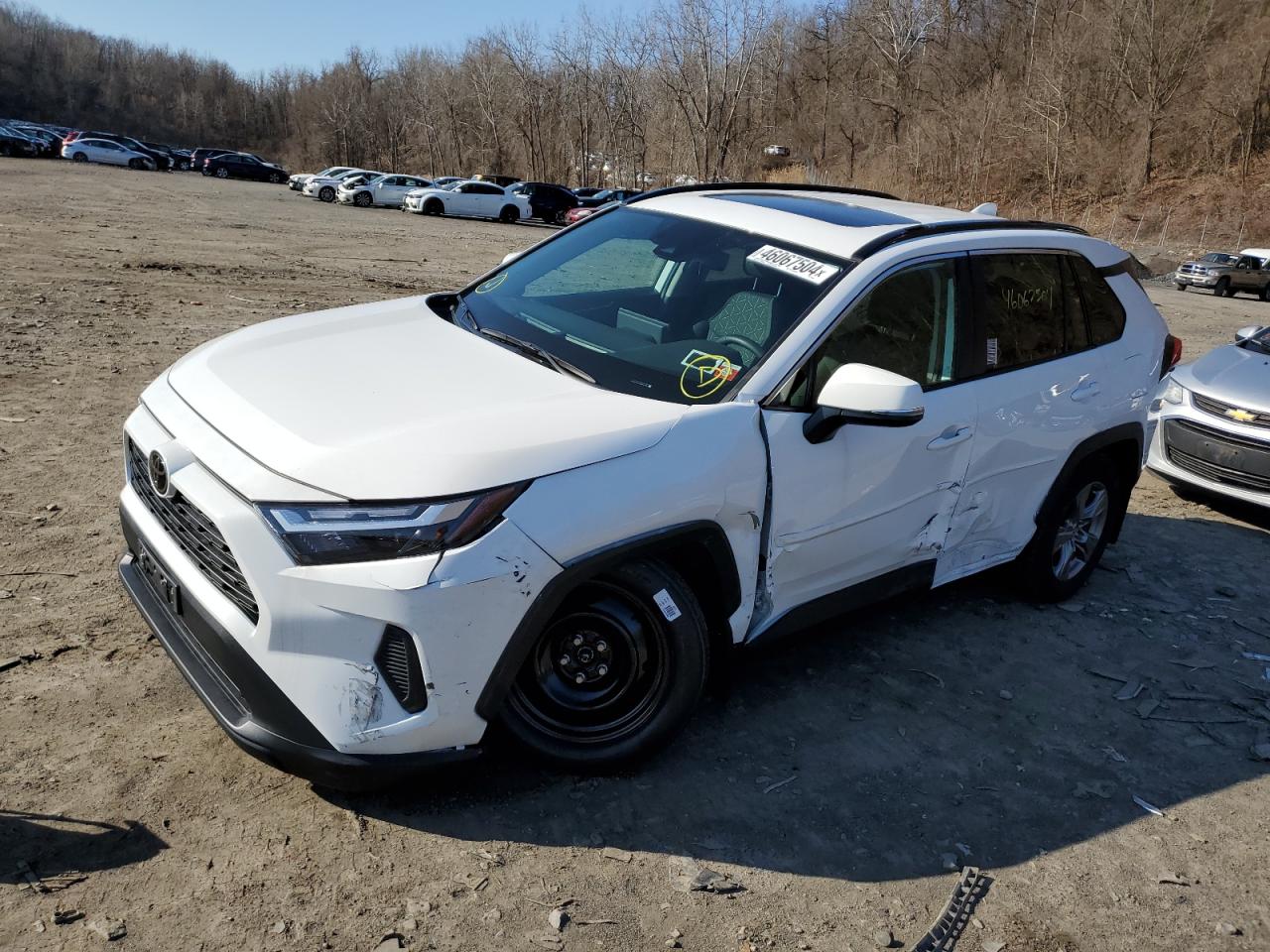 2022 TOYOTA RAV4 XLE VIN:2T3P1RFV7NW257954