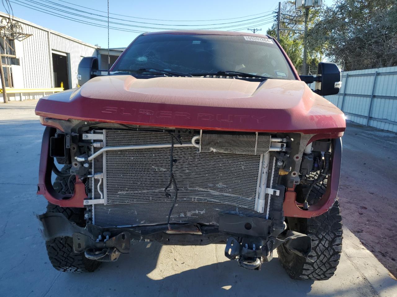 2022 FORD F250 SUPER DUTY VIN:1FT8W2BT1NEF55151