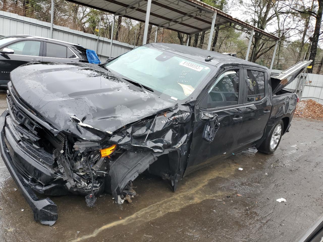 2022 CHEVROLET SILVERADO C1500 CUSTOM VIN:3GCPABEK5NG605426