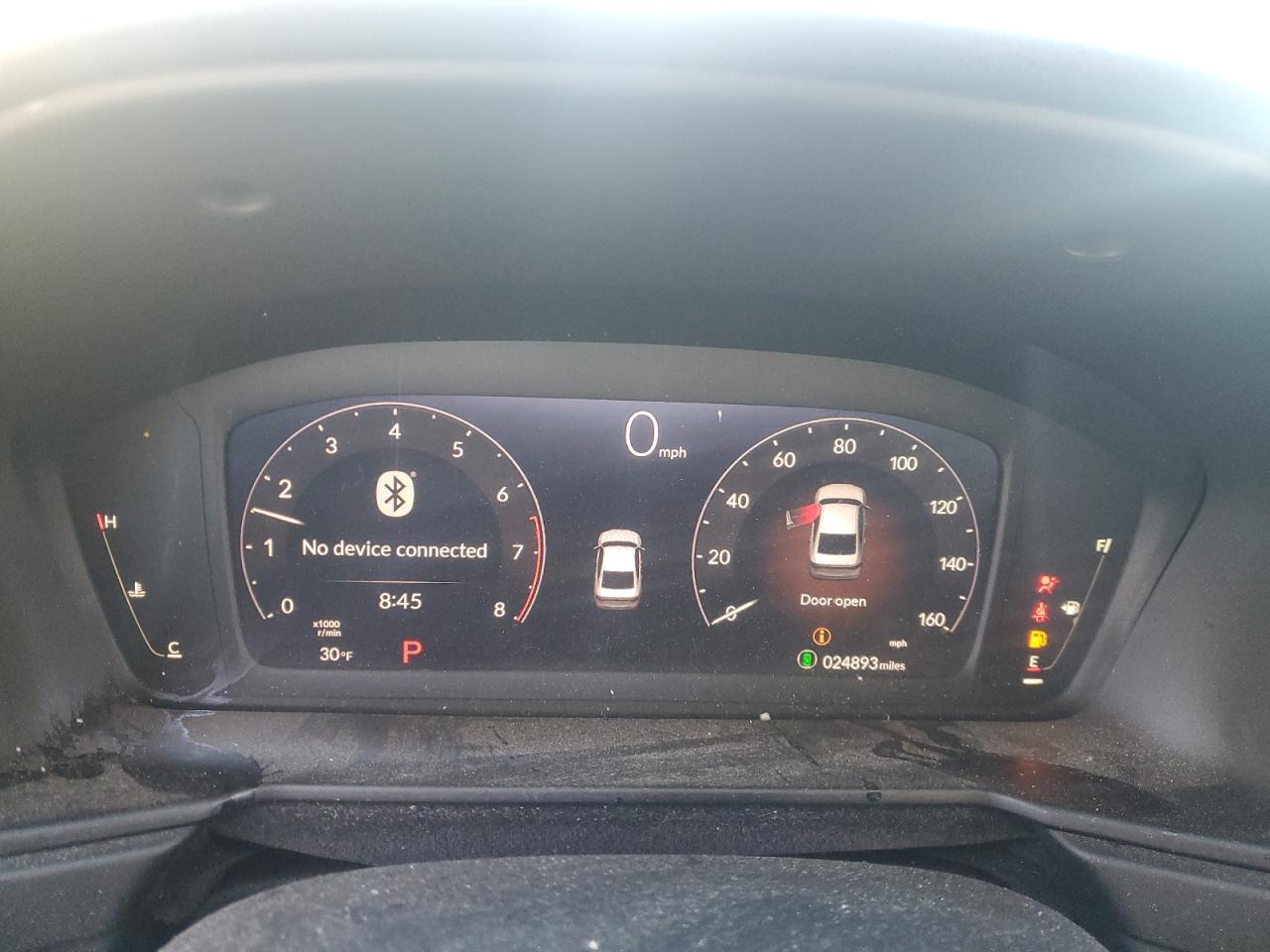 2023 HONDA ACCORD EX VIN:1HGCY1F38PA042418