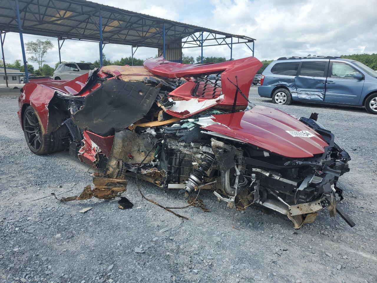 2024 CHEVROLET CORVETTE Z06 3LZ VIN:1G1YF3D37R5603821