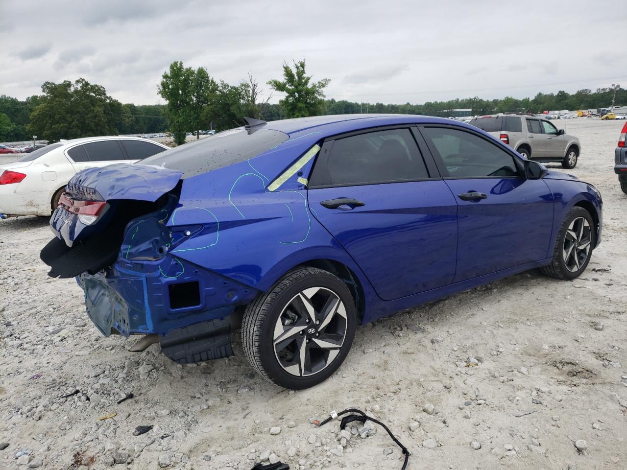 2023 HYUNDAI ELANTRA SEL VIN:KMHLS4AG0PU552655