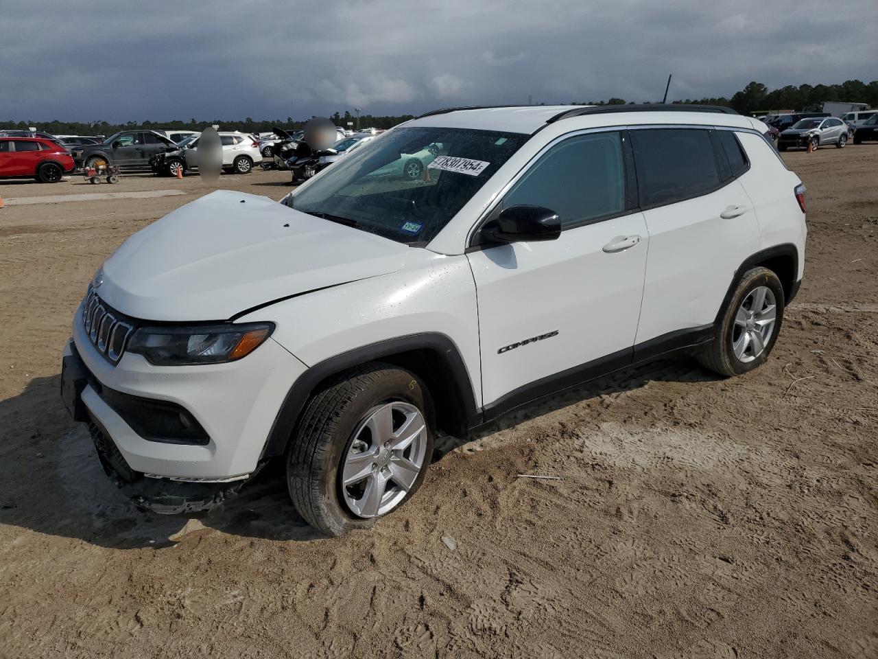 2022 JEEP COMPASS LATITUDE VIN:3C4NJCBB4NT225695