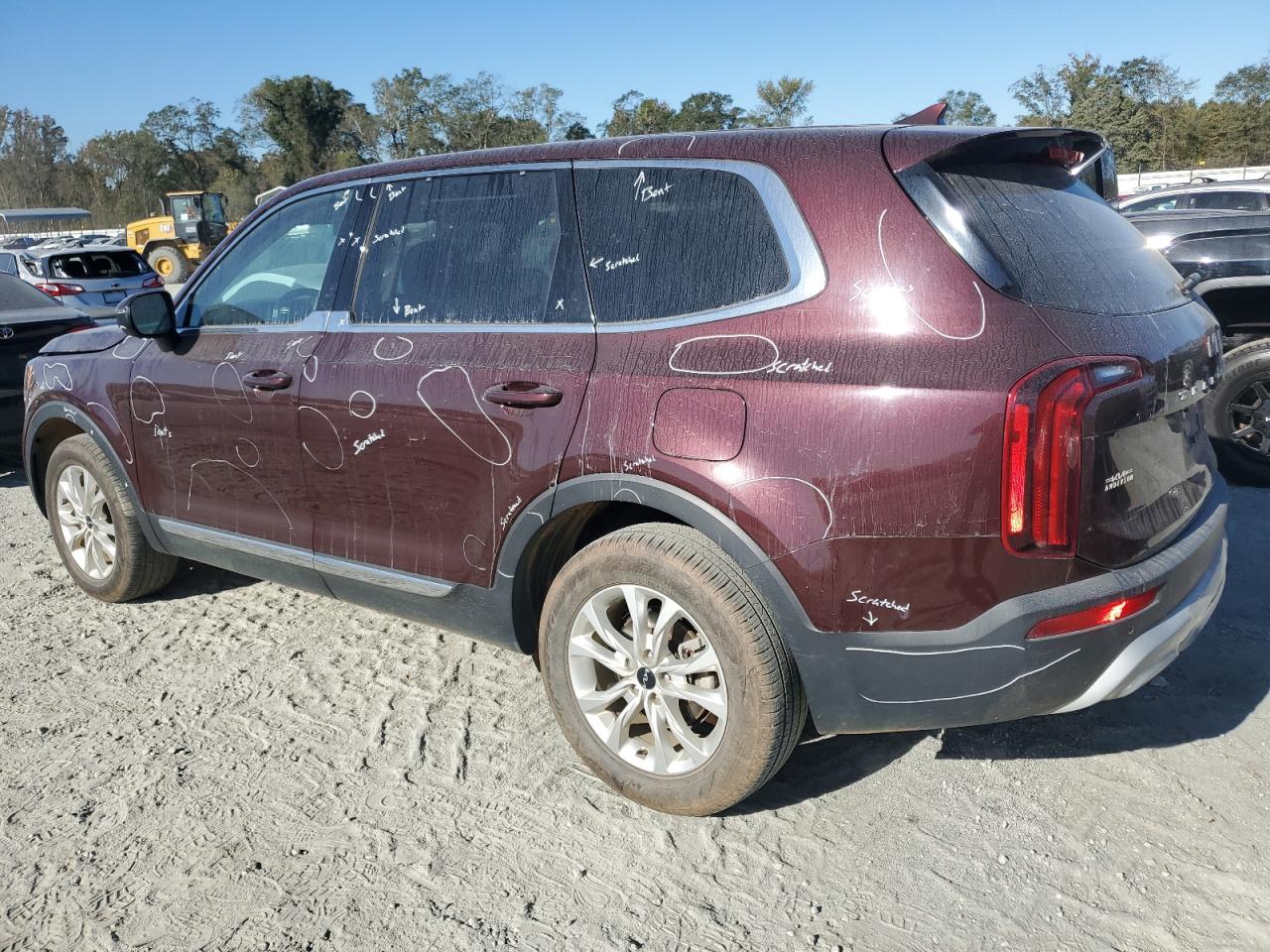 2022 KIA TELLURIDE LX VIN:5XYP24HC4NG315531