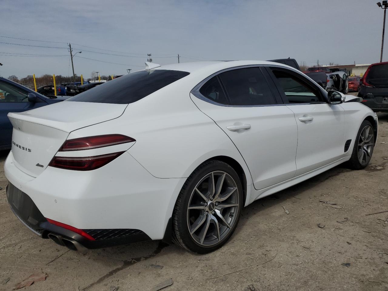 2022 GENESIS G70 BASE VIN:KMTG34TAXNU092852