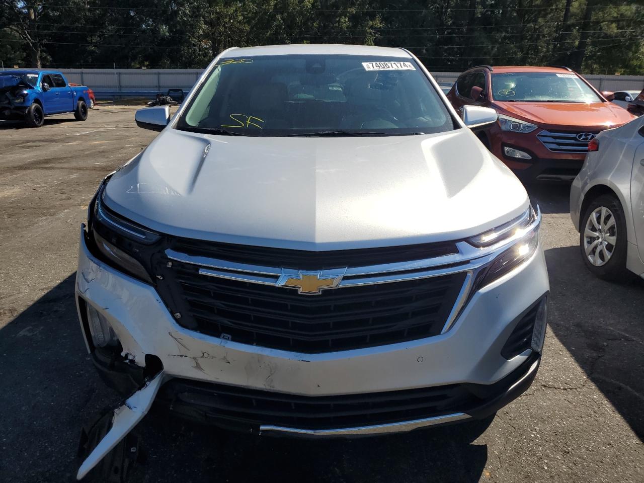 2022 CHEVROLET EQUINOX LT VIN:3GNAXKEV8NL108593