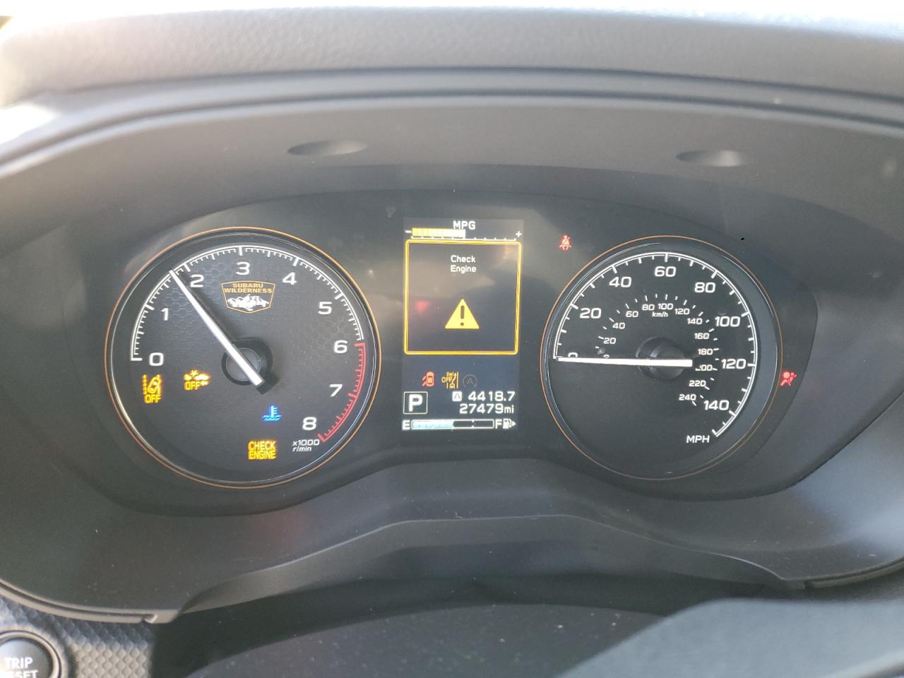 2022 SUBARU FORESTER WILDERNESS VIN:JF2SKAMC8NH494325