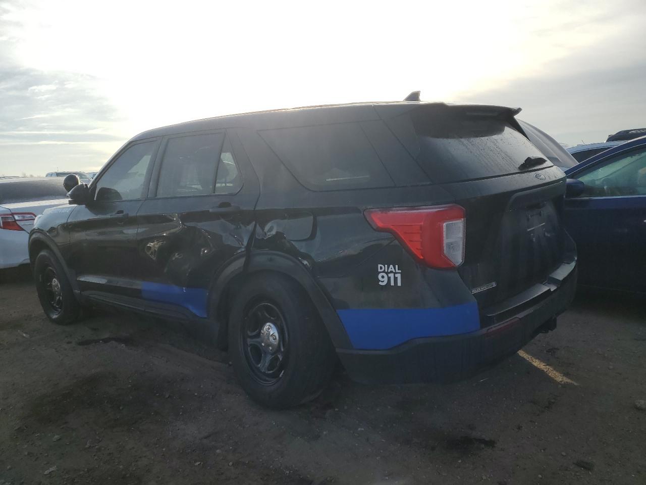2022 FORD EXPLORER POLICE INTERCEPTOR VIN:1FM5K8AB3NGB75500