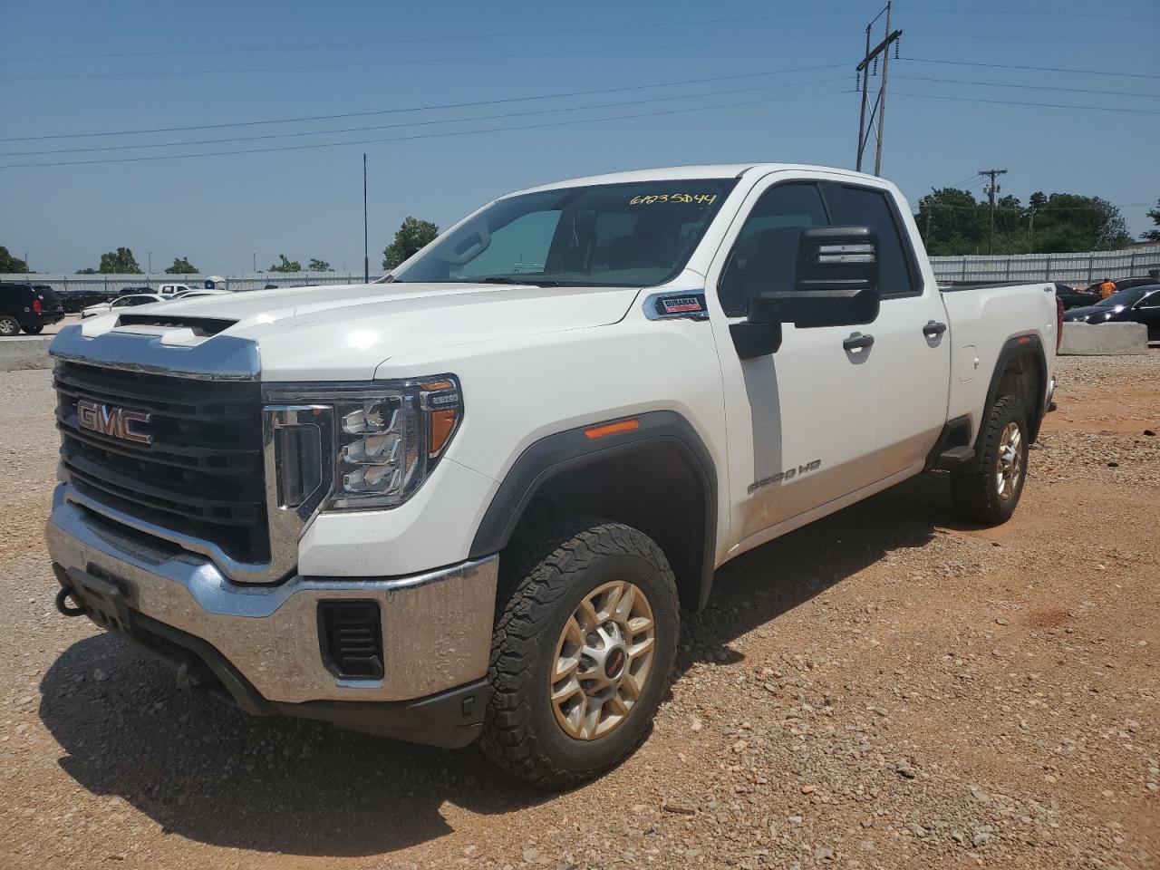 2022 GMC SIERRA K2500 HEAVY DUTY VIN:1GT59LEY5NF295631