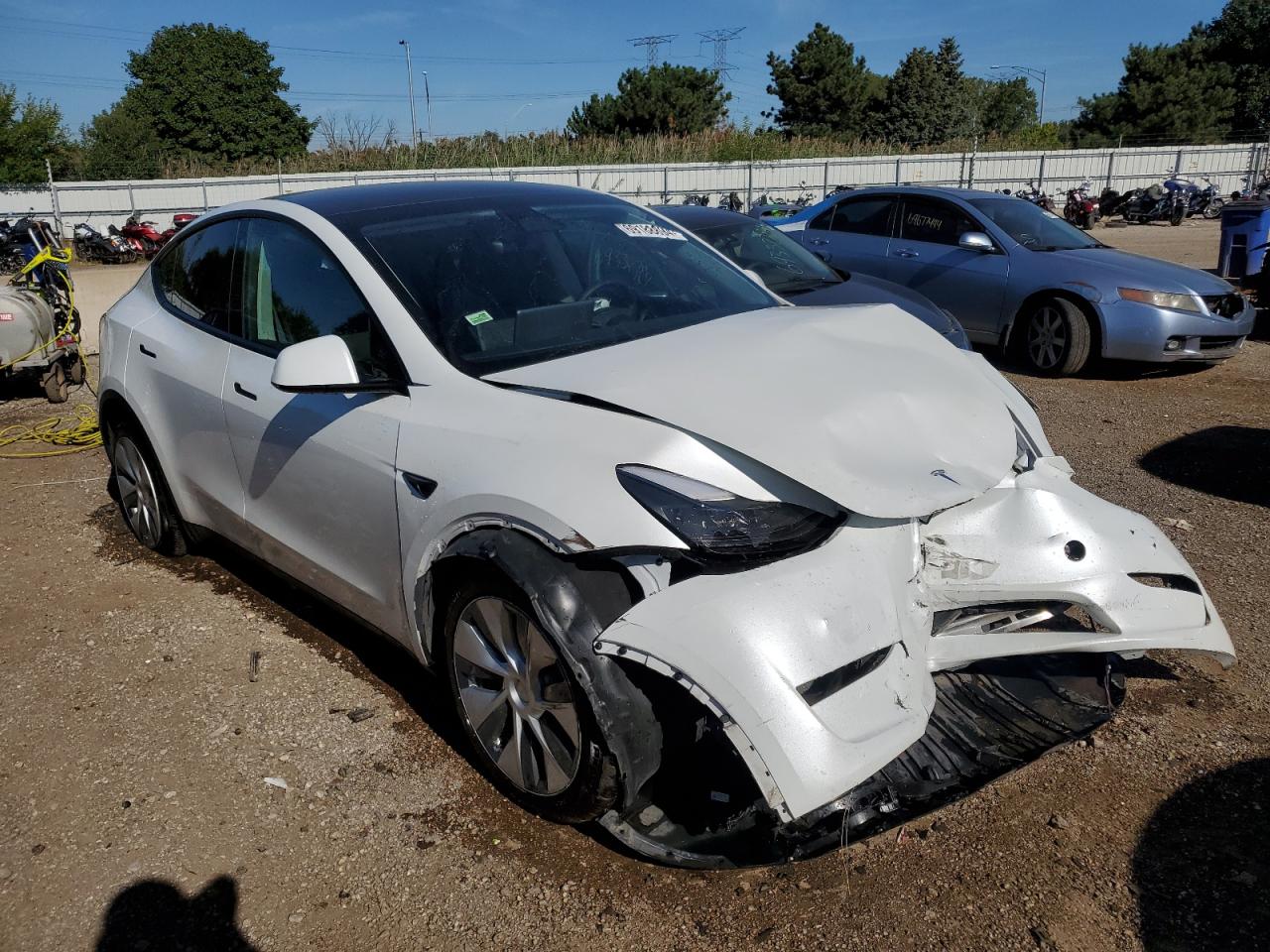 2023 TESLA MODEL Y  VIN:7SAYGAEE5PF701270