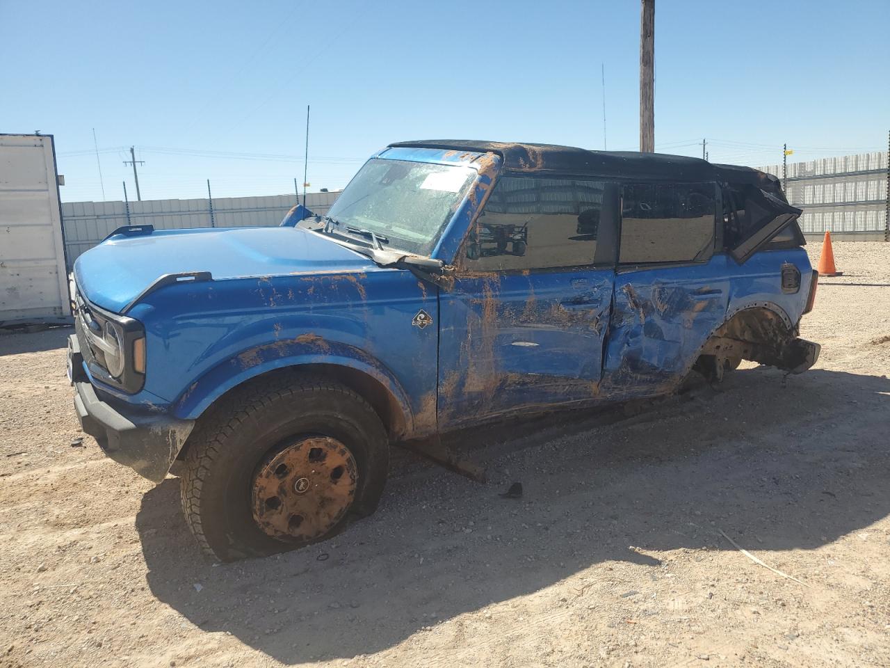 2022 FORD BRONCO BASE VIN:1FMDE5BH2NLB13257