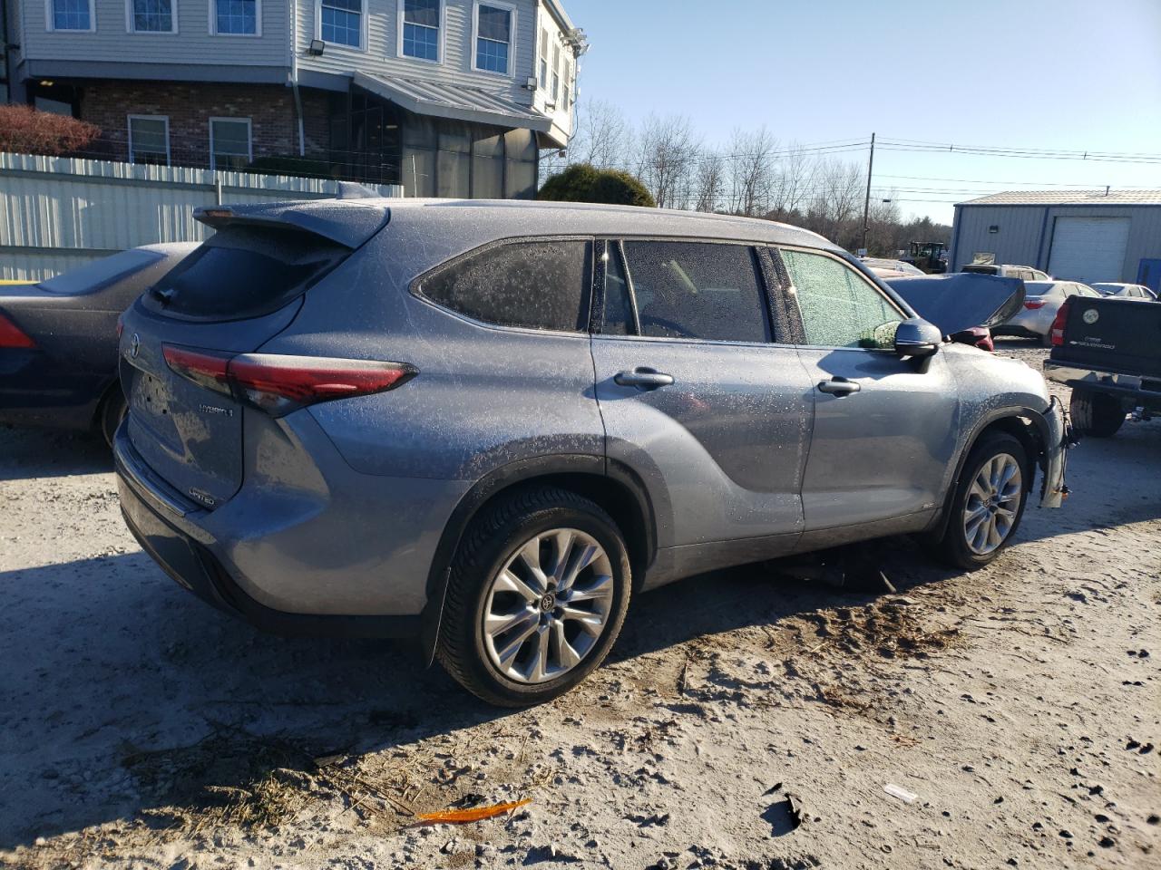 2022 TOYOTA HIGHLANDER HYBRID LIMITED VIN:5TDXBRCH0NS076837