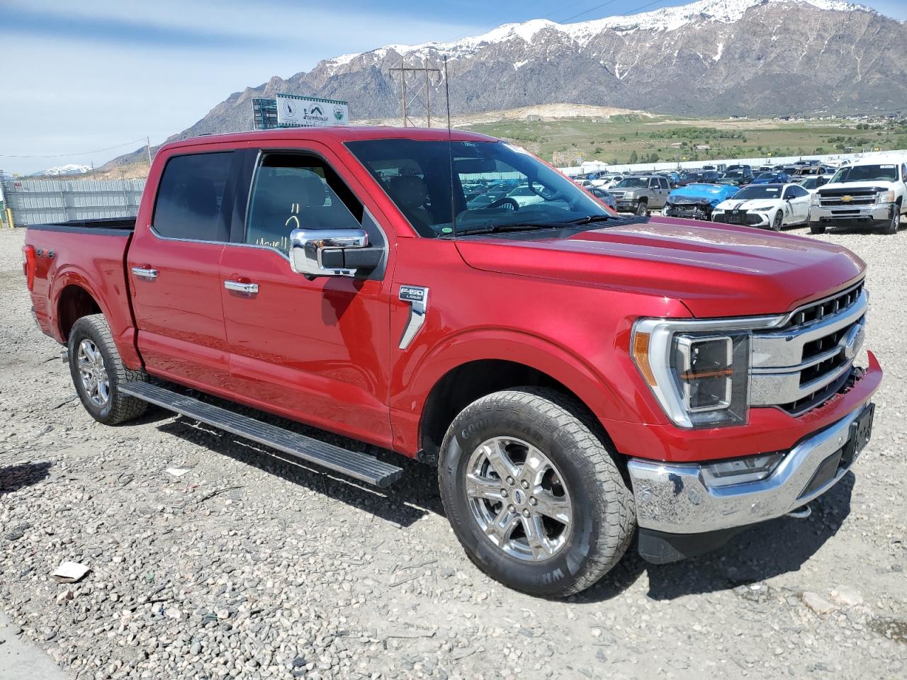 2022 FORD F150 SUPERCREW VIN:1FTFW1ED3NFA70929