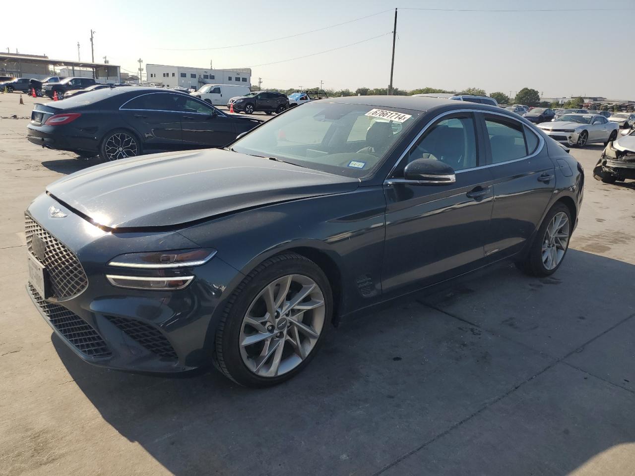 2022 GENESIS G70 BASE VIN:KMTG34TA1NU094232