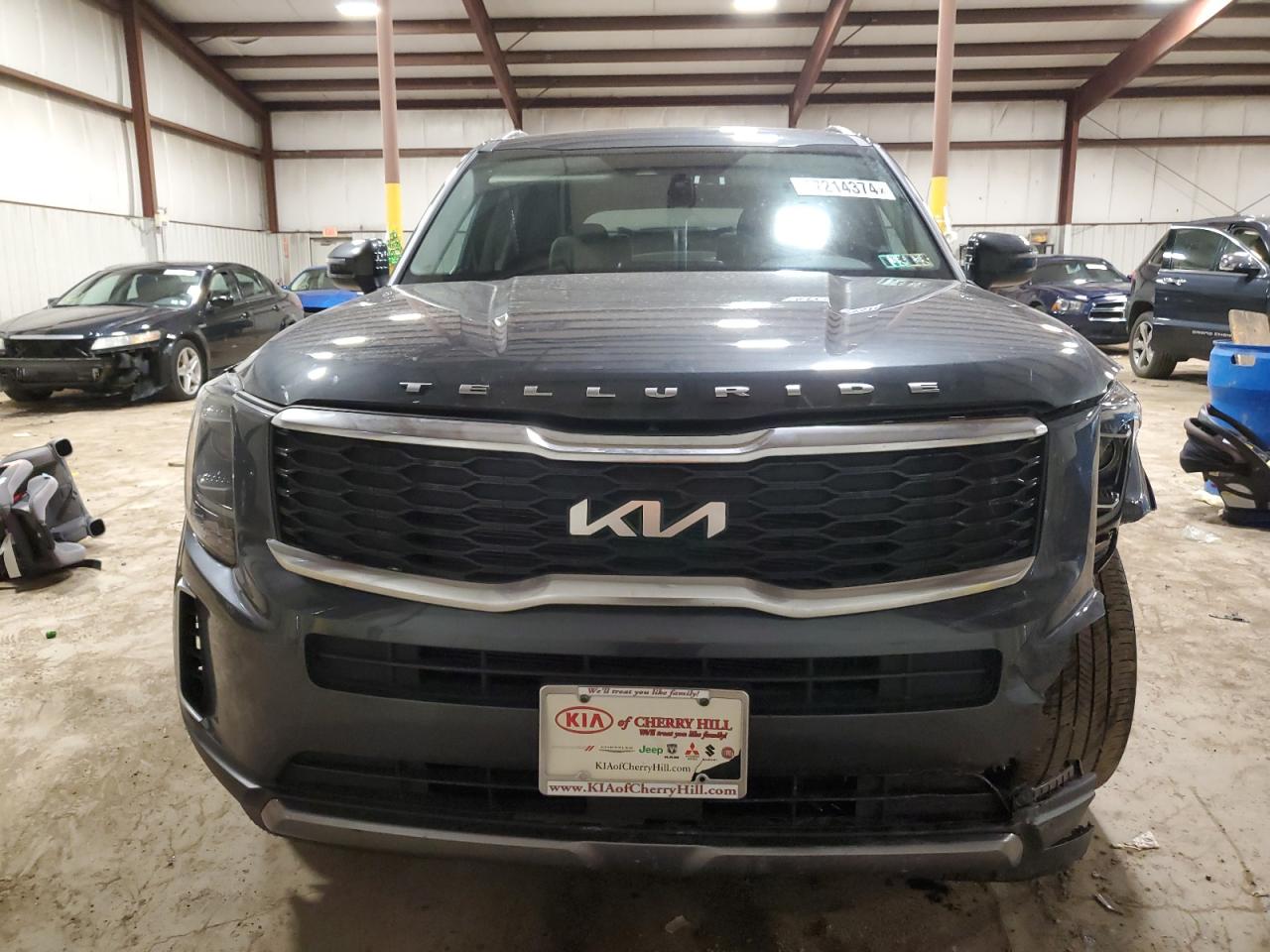 2022 KIA TELLURIDE S VIN:5XYP6DHC7NG298132