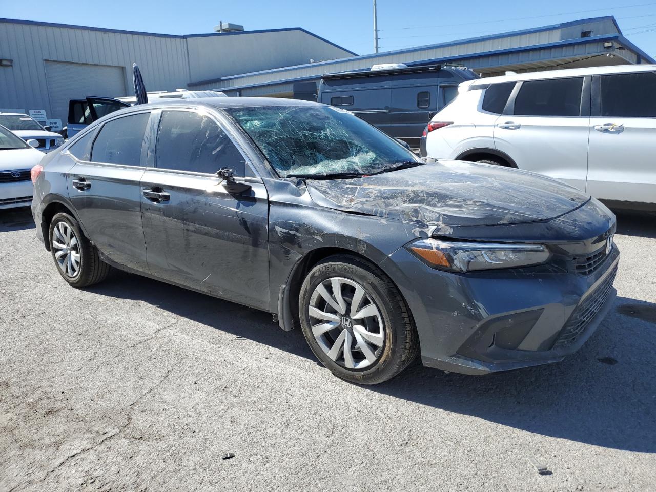 2023 HONDA CIVIC LX VIN:2HGFE2F24PH569912
