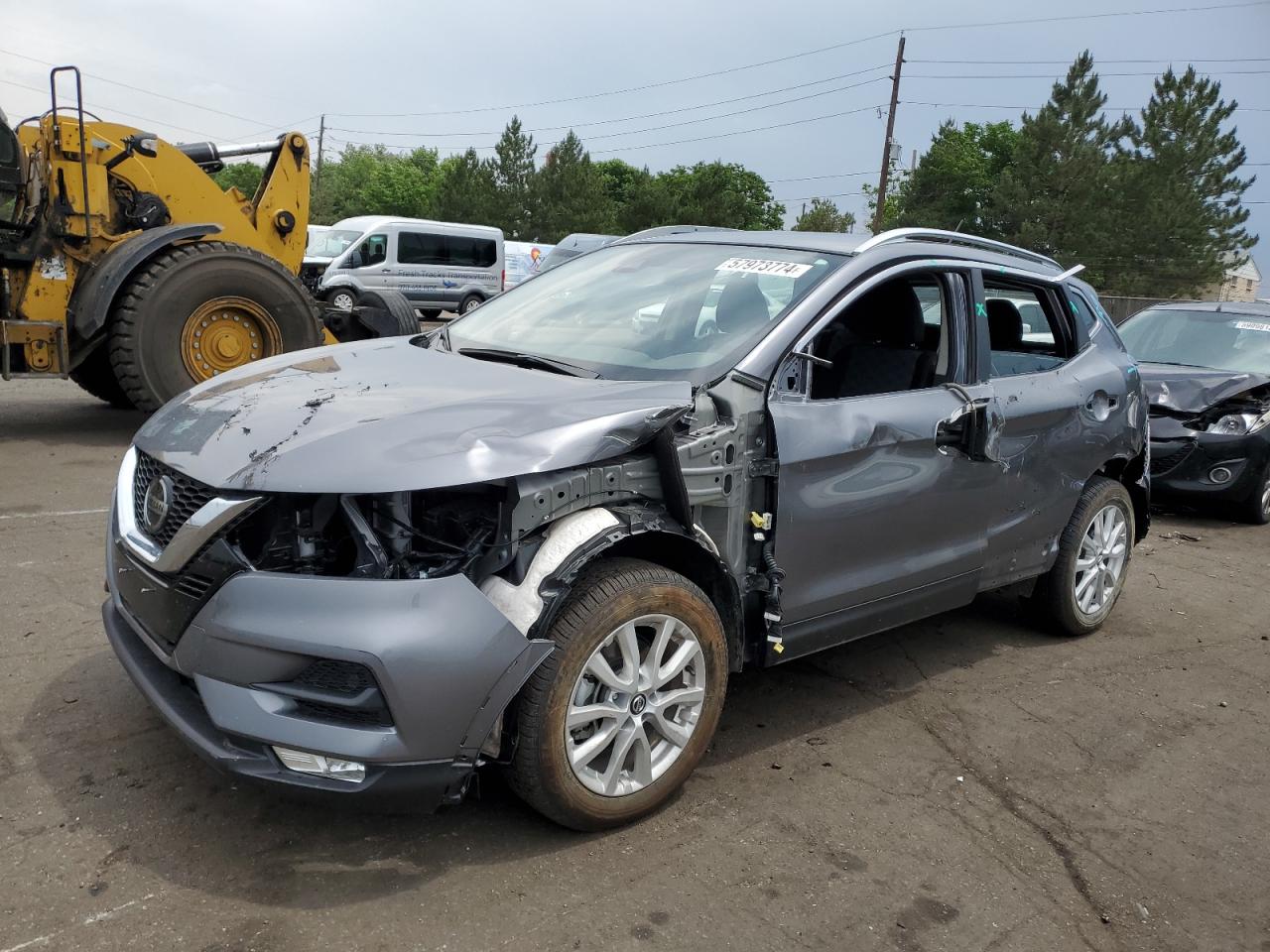 2022 NISSAN ROGUE SPORT SV VIN:JN1BJ1BW4NW479513