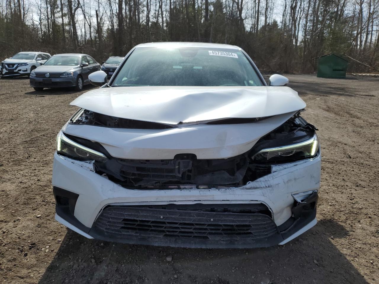 2022 HONDA CIVIC EX VIN:2HGFE2F31NH116272