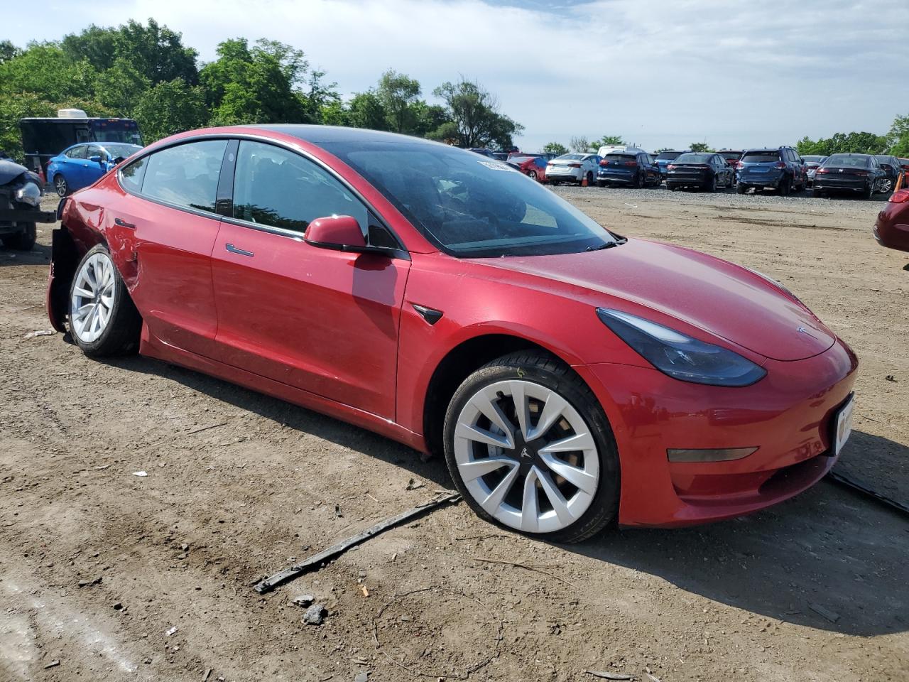 2022 TESLA MODEL 3  VIN:5YJ3E1EA8NF189527