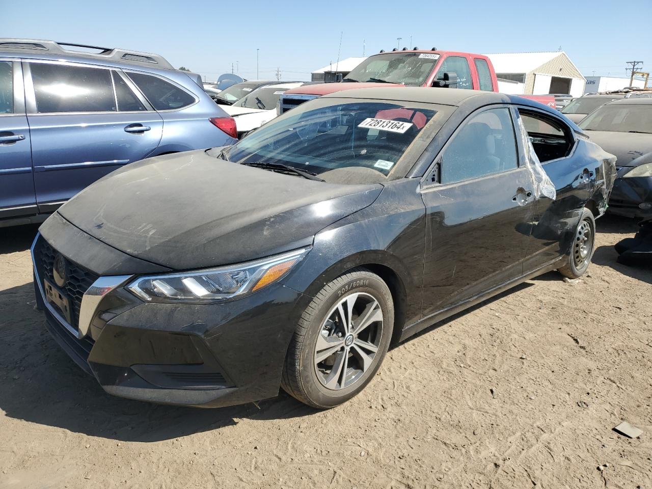 2022 NISSAN SENTRA SV VIN:3N1AB8CV6NY241680