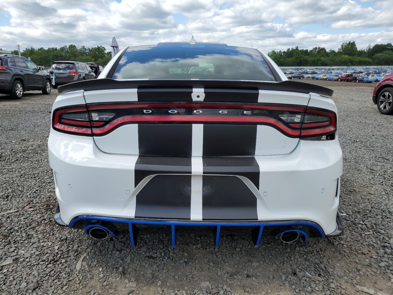 2022 DODGE CHARGER SCAT PACK VIN:2C3CDXGJ8NH122105