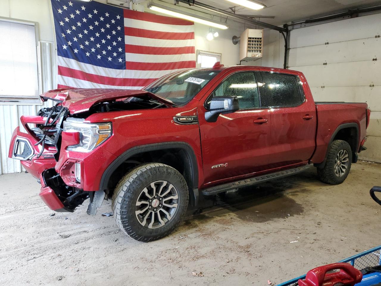 2022 GMC SIERRA LIMITED K1500 AT4 VIN:3GTP9EELXNG189568