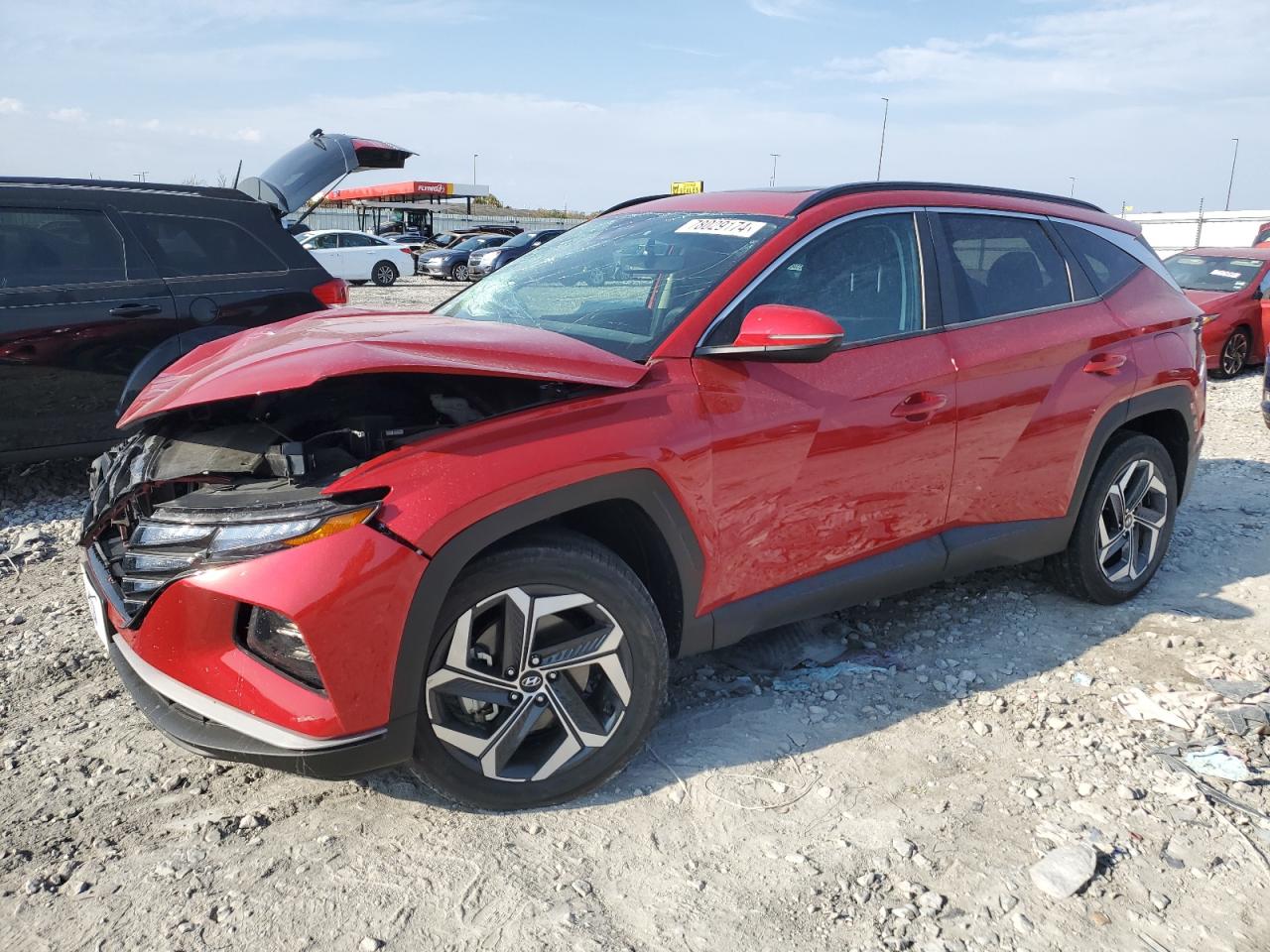 2022 HYUNDAI TUCSON SEL VIN:5NMJFCAE2NH093268