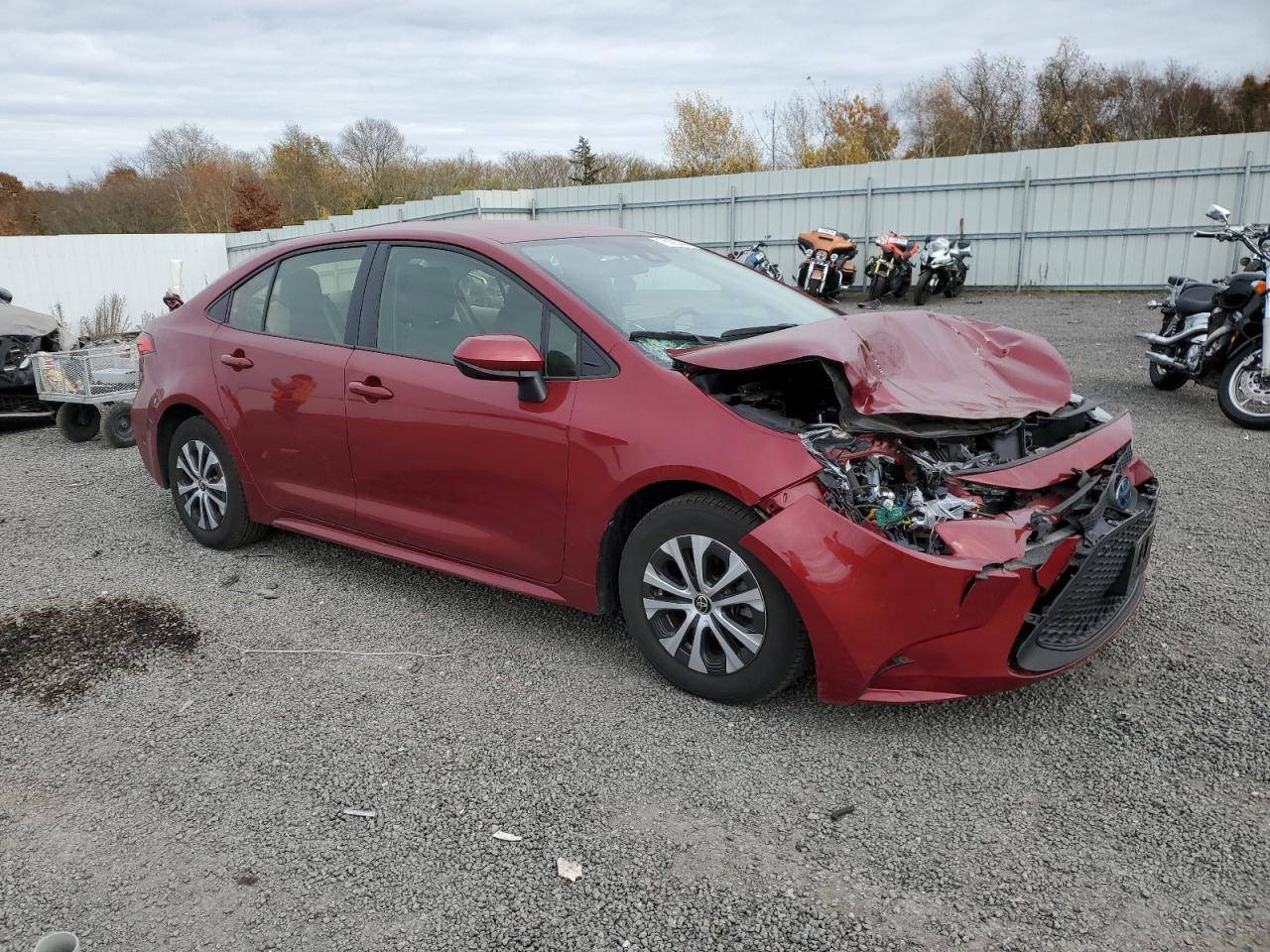 2022 TOYOTA COROLLA LE VIN:JTDEAMDE3NJ050229