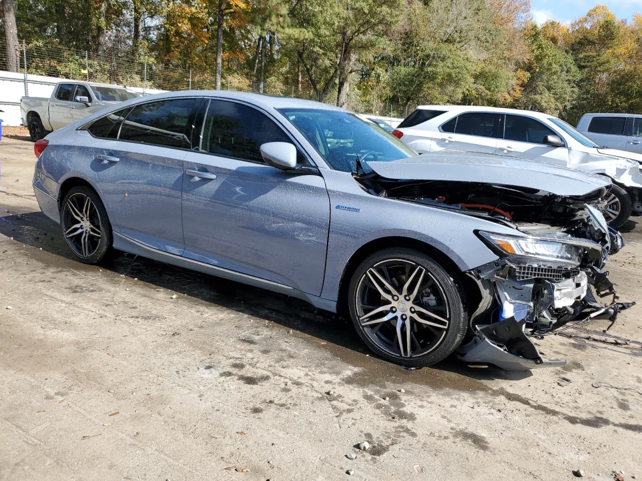 2022 HONDA ACCORD TOURING HYBRID VIN:1HGCV3F90NA014408