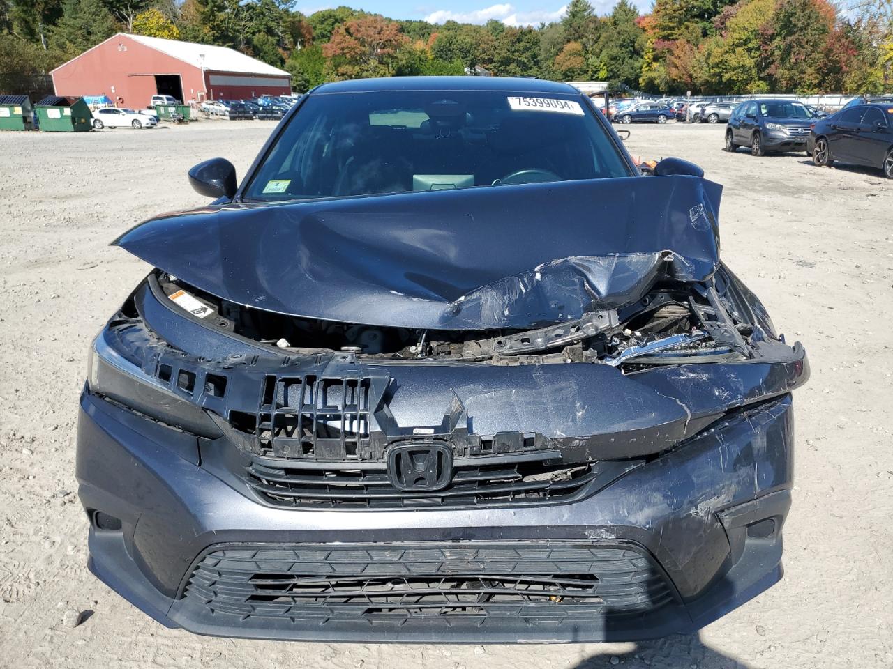 2022 HONDA CIVIC SPORT VIN:2HGFE2F57NH524292