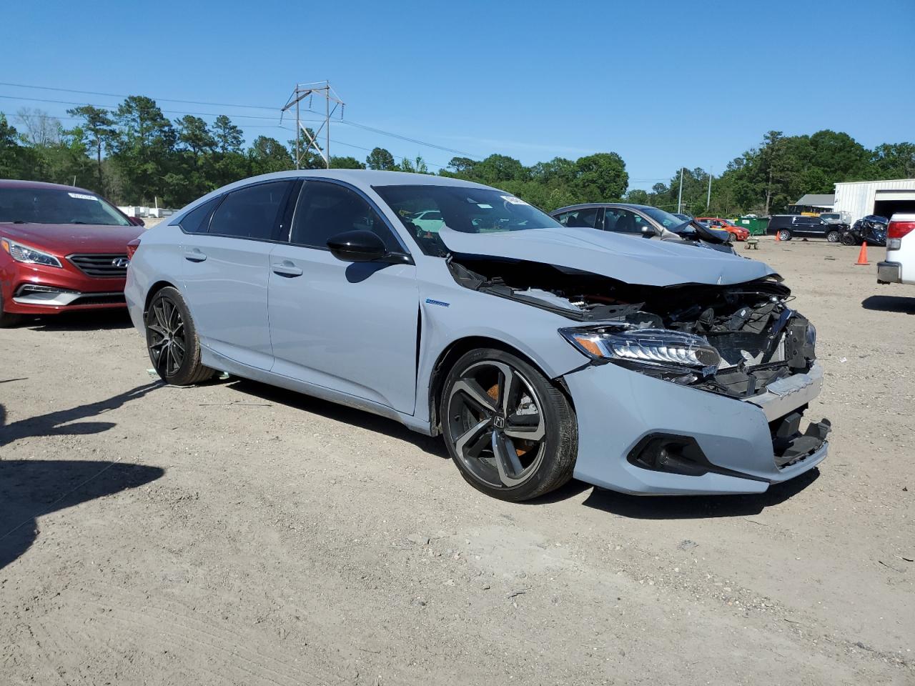 2022 HONDA ACCORD HYBRID SPORT VIN:1HGCV3F2XNA027315