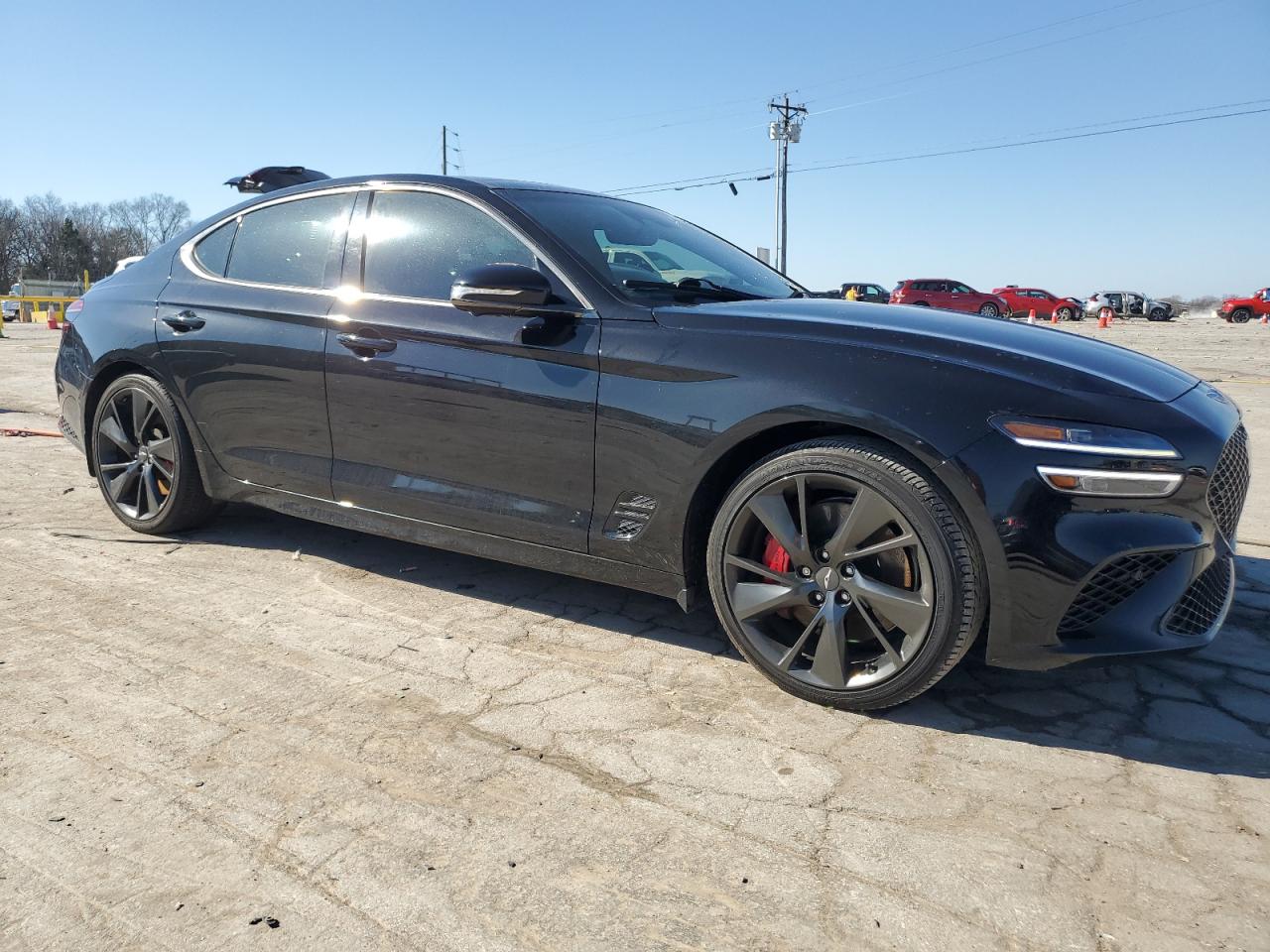 2022 GENESIS G70 BASE VIN:KMTG54TE9NU098896